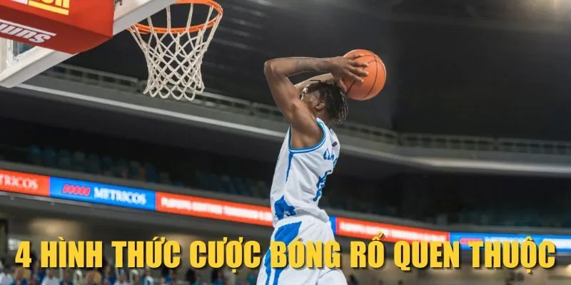 4 hình thức cược bóng rổ quen thuộc